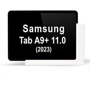 TabLines TWP035W Muurbeugel voor Samsung Tab A9+ 11.0 (2023), wit, Tablethouder