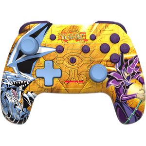 Freaks and Geeks Yu-Gi-Oh! Draadloze controller geschikt voor Switch - LED - Geel