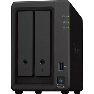 Synology DS723+ (0 TB), Netwerkopslag, Zwart