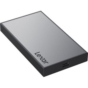 Lexar - Workflow Pro - Portable SSD - 4TB - USB-C 3.2 Gen 2x2, IP68, AES 256-bits encryptie