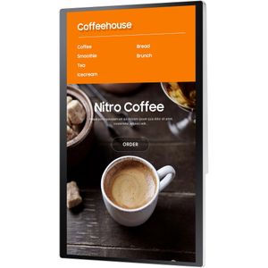 Samsung - LH24KMATBGC - 24 inch FHD LED Monitor - Wit - Commercieel