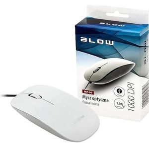 Blow - MP-30 - Muis - Wit - Bedraad - USB