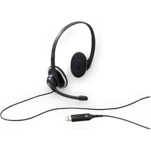 Logitech H330 USB stereo-headset (Bedraad, USB-A), Kantoorheadset, Zwart