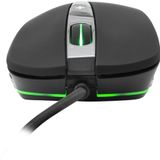 Eshark - Tanto - Gaming Muis - Zwart - Bedraad - RGB Verlichting - Pixart 3325 Sensor