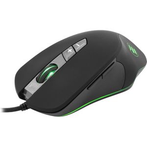 Eshark - Tanto - Gaming Muis - Zwart - Bedraad - RGB Verlichting - Pixart 3325 Sensor