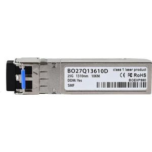 BlueOptics HPE JL855A Compatibel SFP28 BO27Q13610D, Zendontvangers, Zilver