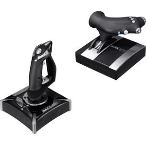 Maxx Tech - Pro Flight Combo - Gamecontroller - Zwart - PC/PS4/XBOX