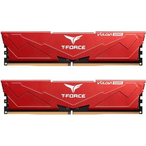 Team Group - VULCAN FLRD532G6000HC30DC01 - RAM - Rood - 32 GB - 2 x 16 GB - DDR5 - 6000 MHz - 288-pin DIMM