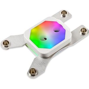 Aqua Computer cuplex kryos NEXT RGBpx TR4/sTRX4 - Acetaal + Nikkel, CPU waterkoelers, Zilver