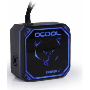 Alphacool Eisbaer Aurora LT Solo bk 1022368, CPU waterkoelers, Zwart