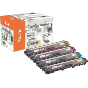 Peach 0F111929 tonercartridge 4 stuk(s) Zwart, Cyaan, Magenta, Geel