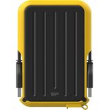 Silicon Power - Armor A66 - Externe Harde Schijf - 2 TB - Zwart/Geel - USB 3.2 Gen 1
