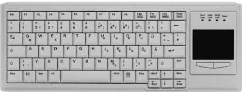 CHERRY - Industrie 4.0 Compact Ultraplat - Toetsenbord - Grijs