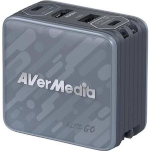 AVerMedia - EliteGO (GC313Pro) Oplaaddock - Zwart - 100W GaN - HD