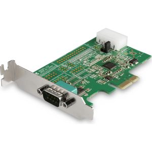 StarTech 1 POORT RS232 SERIËLE PCIE KAART, Controlekaart
