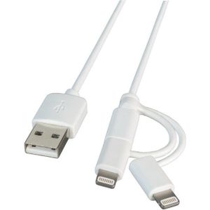 EFB Elektronik MFI USB2.0 Kabel Type-A (1 m, USB 1.0), USB-kabel