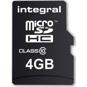 Integral 4GB ULTIMAPRO MICROSDHC CLASS 10 MicroSD UHS-I
