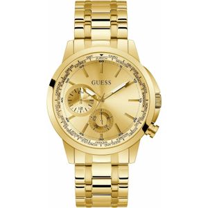 Guess, Horloge, Horloges GENTS GW0490G2, Goud, (Analoog horloge, 44 mm)