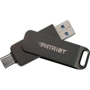 Patriot - Rage R550 - USB-stick - Zwart - 512 GB - USB-A en USB-C