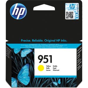HP, Inkt, 951 Originele printcartridge (Y)