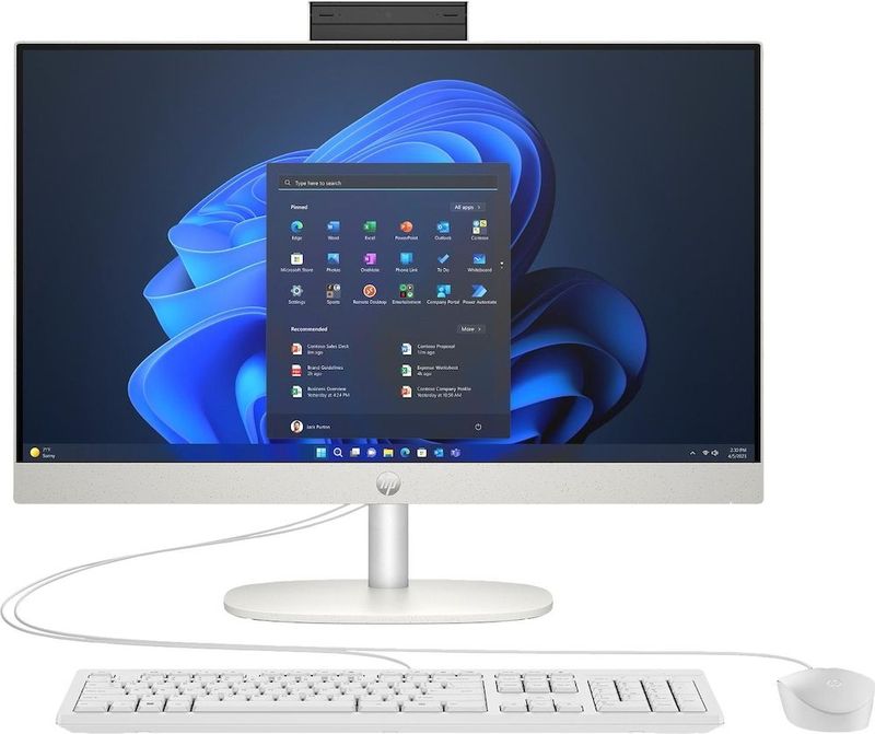 HP ProOne 240 G10 i3-N300 8Gb Hd (Intel Core i3-N300, 8 GB, 256 GB, Intel UHD Graphics), PC, Wit