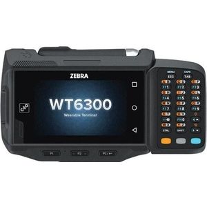 Zebra WT6300 data-acquisitie terminal (1D streepjescodes, 2D-streepjescodes), Barcode scanner, Zwart
