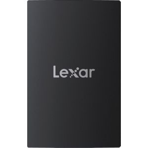 Lexar Externe SSD SL500 USB 3.2 Schrijfsnelheid 1800 MBytes/sec Leessnelheid 2000 (1000 GB), Externe SSD, Zwart