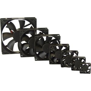 Titan TFD-4020M12Z Kastventilator (40 mm - 1 x) - PC ventilator - Zwart