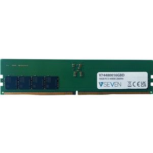 V7 16GB DDR5 PC5-44800 288PIN (1 x 16GB, 5600 MHz, DDR5 RAM, DIMM 288 pin), RAM