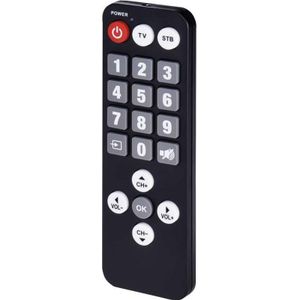 Emos Senior afstandsbediening voor EM190/EM190S/EM190L ontvangers (Apparaat-specifieke afstandsbediening, Infrarood), Afstandsbediening