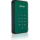 iStorage - diskAshur² - Externe SSD - Groen - 4 TB