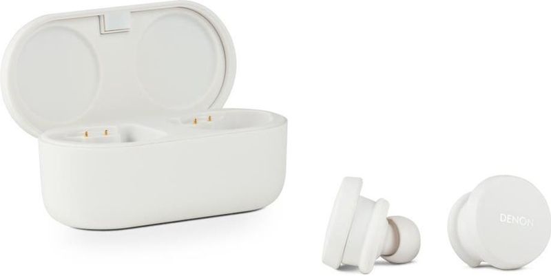 Denon - PerL - Koptelefoon - Wit - Draadloze True Wireless In-Ear-Oordopjes