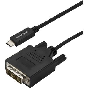 StarTech USB Type C - DVI (3 m, DVI, USB Type C), Videokabel