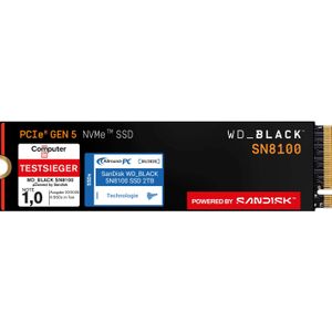 SANDISK WD BLACK SN8100 SED ATA (4000 GB, M.2 2280), SSD