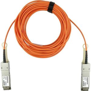 CBO TP-Link QSFP-AOC-10M compatibele BlueOptics AOC QSFP BO252503K10M, Zendontvangers, Oranje