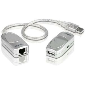 Aten UCE60-AT, USB1.1 Cat.5e/6 Extender (60 m, USB 1.1), USB-kabel