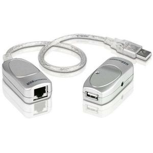 Aten UCE60-AT, USB1.1 Cat.5e/6 Extender (60 m, USB 1.0), USB-kabel
