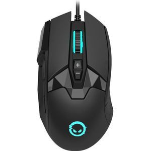 Lorgar - Stricter 579 - Gamingmuis - Zwart - Bedraad - 9 Programmeerbare Knoppen
