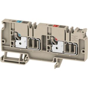 Weidmüller AAP13 6 LO-LO, Elektronica benodigdheden + Behuizing, Beige