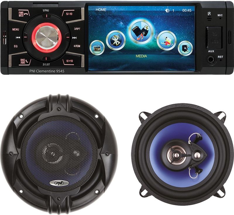 Pni - Clementine 9545 - Hifi Radio Mp5-speler - 120W - Bluetooth - 4 Inch Display