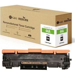 G&G, Toner, Toner vervangt HP 44A Compatibel Zwart 1000 pagina's Reborn gereviseerd 2 (BK)