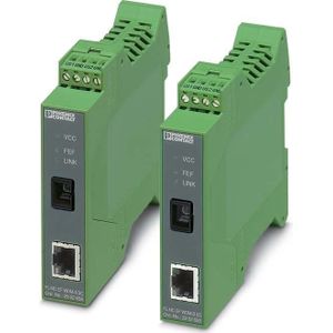 Phoenix Contact Phoenix 2902660 - 100 Mbit/s - Fast Ethernet - 10.100 Mbit/s - 1550 nm - De, Actieve elektronische componenten, Groen