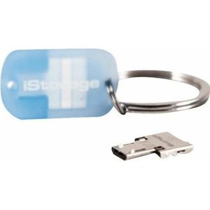 iStorage Onderweg (USB-A), USB-stick, Blauw
