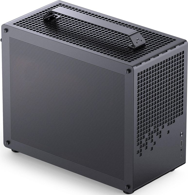 Jonsplus - Z20 Mesh - PC-behuizing - Zwart - mATX, Mini-ITX