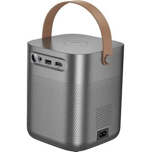 Hoco Headphone with microphone projector with Android software Wi-Fi Bluetooth 720P DT4 gray (HD), Beamer, Grijs