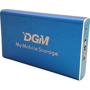 Dgm My Mobile Storage 128 GB Externe SSD Blauw (MMS128BL), Externe SSD, Blauw
