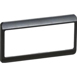 LK Opus 66 ramme1 modul vandret, koksgrå, Netwerk accessoires