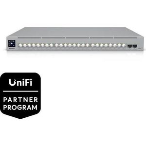 Ubiquiti Enterprise-grade 24-port (32 ports), Netwerkschakelaar, Zwart