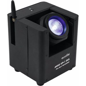 Eurolite ACCU UP-1 QCL Flex Spot QuickDMX (15 W, LED), Koplampen, Zwart