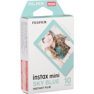 Fujifilm Instax Mini Colorfilm - Blauw Frame - 10 stuks